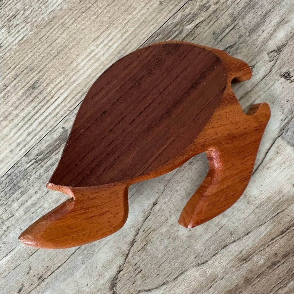 Wooden Turtle Puzzle Box - Picture 3 of 7